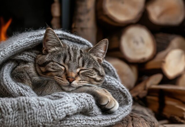 「風邪かな？」と思ったら…冬に多い猫の呼吸器の病気